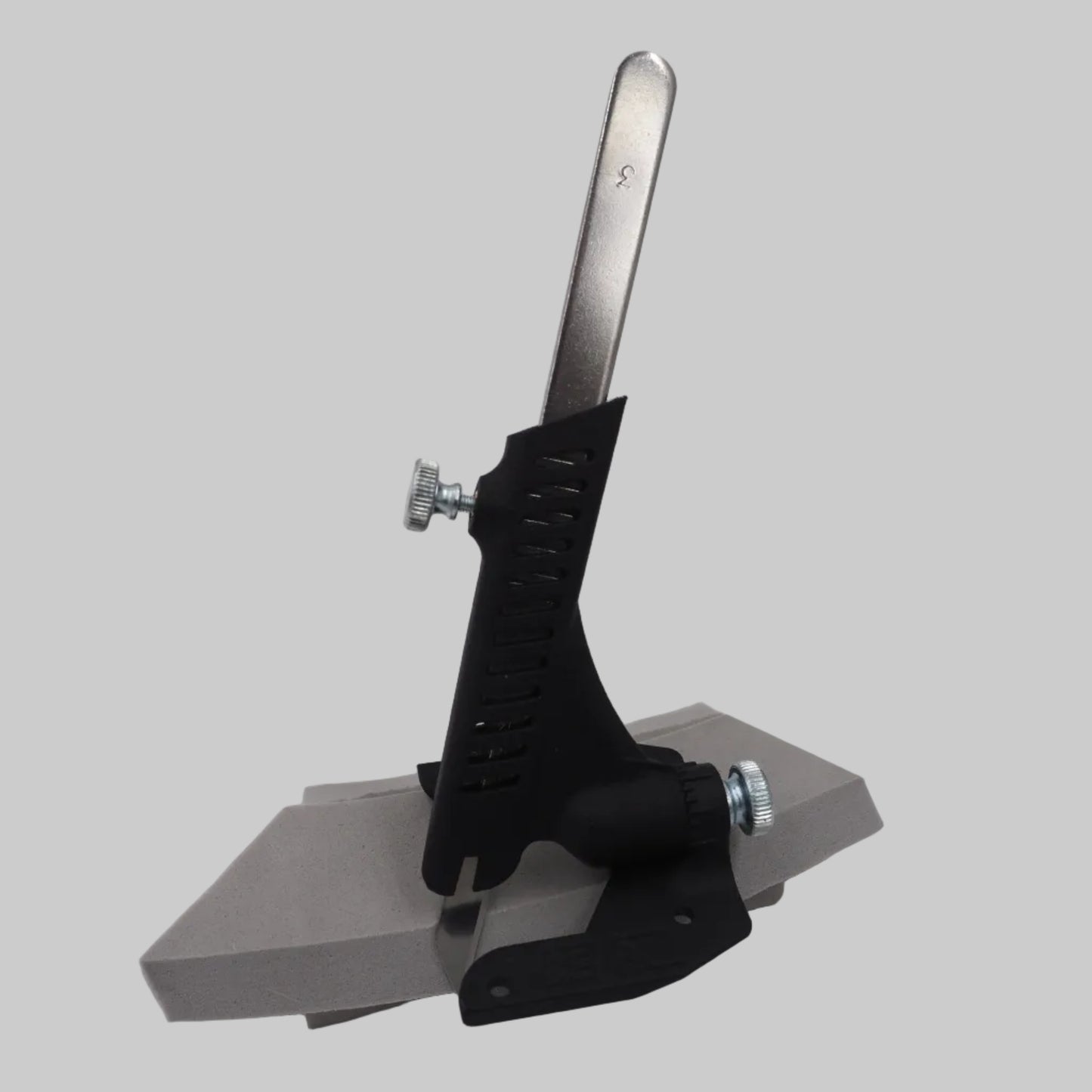 BevAll Scalpel tool, holding a number 3 scalpel handle and blade

