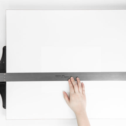 Pacific Arc, 18 To 48 Inch T Square, Traditional Stainless Steel Plain