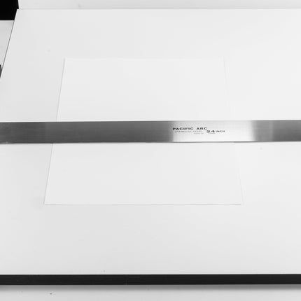 Pacific Arc, 18 To 48 Inch T Square, Traditional Stainless Steel Plain