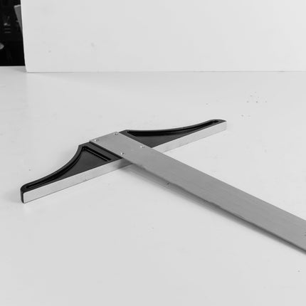 Pacific Arc, 18 To 48 Inch T Square, Traditional Stainless Steel Plain