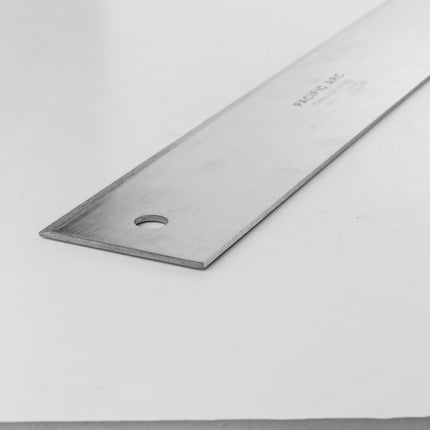 Pacific Arc, 12 To 72 Inch Straight Edge Stainless Steel 0.09" Thick Steel, Heavy Duty