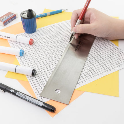 Pacific Arc, 12 To 72 Inch Straight Edge Stainless Steel 0.09" Thick Steel, Heavy Duty