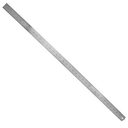 Pacific Arc, Stainless Steel Ruler Inch and Metric, with Inch (8th, 16th, 32nd), Metric (mm)