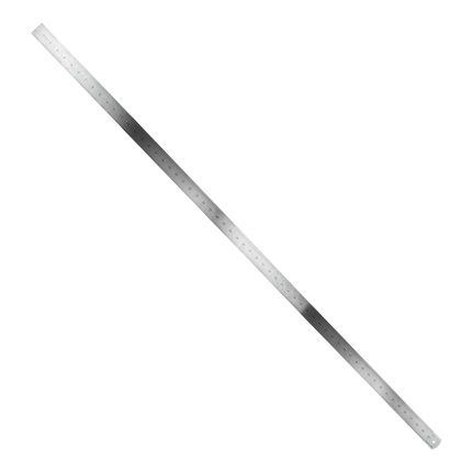 Pacific Arc, Stainless Steel Ruler Inch and Metric, with Inch (8th, 16th, 32nd), Metric (mm)