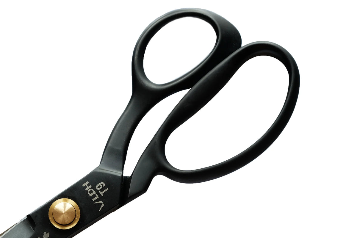 LDH 9.5" Stainless Steel Fabric Shears- Matte Black