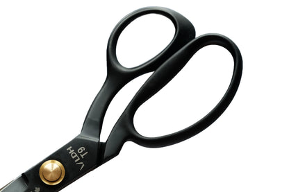 LDH 9.5" Stainless Steel Fabric Shears- Matte Black