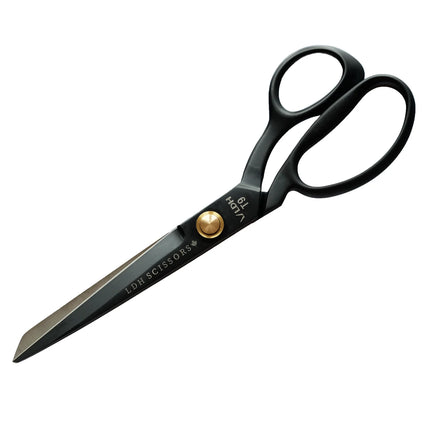 LDH 9.5" Stainless Steel Fabric Shears- Matte Black