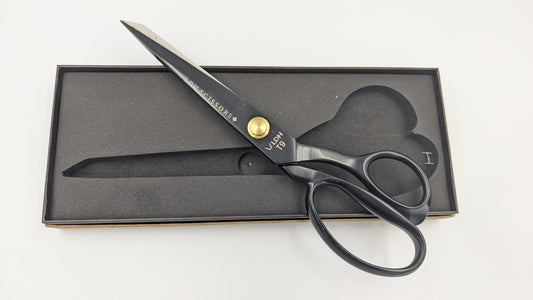 LDH 9.5" Stainless Steel Fabric Shears- Matte Black