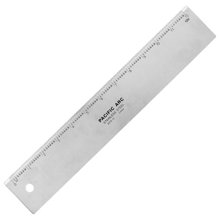Pacific Arc, 12 To 72 Inch Straight Edge Stainless Steel 0.09" Thick Steel, Heavy Duty