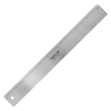 Pacific Arc, 12 To 72 Inch Straight Edge Stainless Steel 0.09" Thick Steel, Heavy Duty
