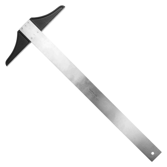 Pacific Arc, T-Square: stainless steel blade, 2" wide, plain, .080"