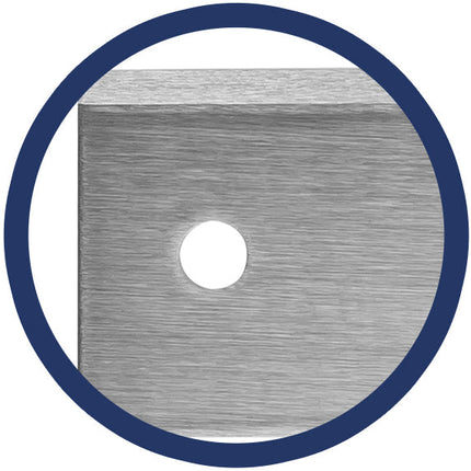 Pacific Arc, 12 To 72 Inch Straight Edge Stainless Steel 0.09" Thick Steel, Heavy Duty